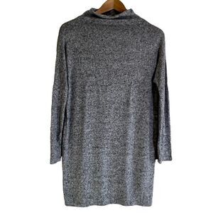 Antistar Grey Faux Turtle Neck Sweater Dress Size Small